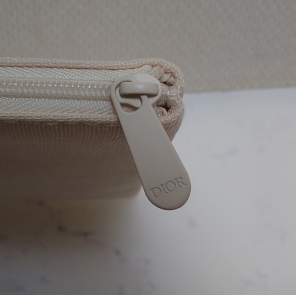 Christian Dior Cream Spring Flower Clutch Bag Pouch Limited Edition New In Box - Picture 9 of 11